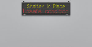 shelter in place